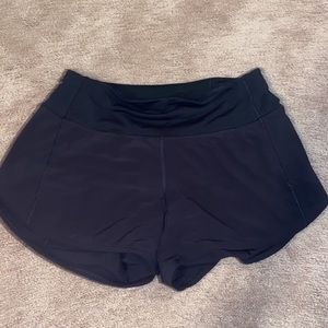 black lulu shorts